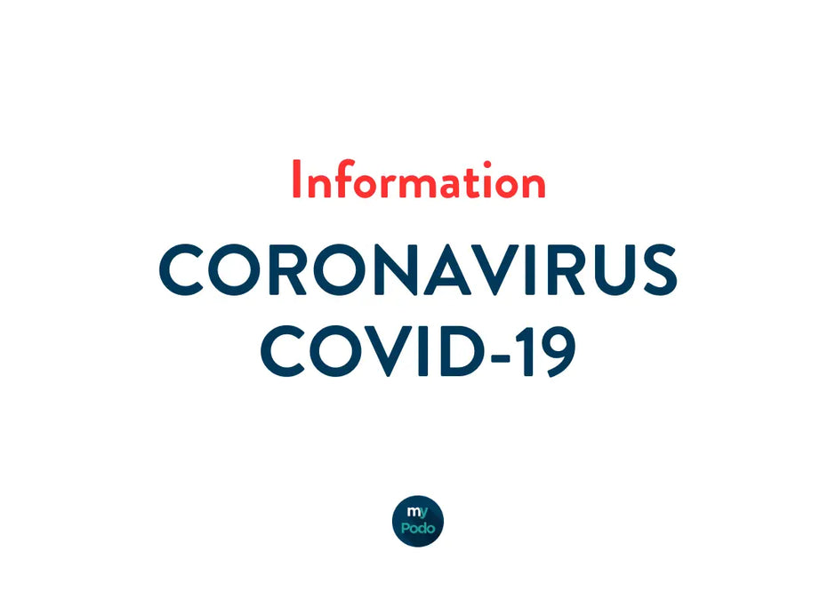 Information-Coronavirus-COVID-19 My Podologie