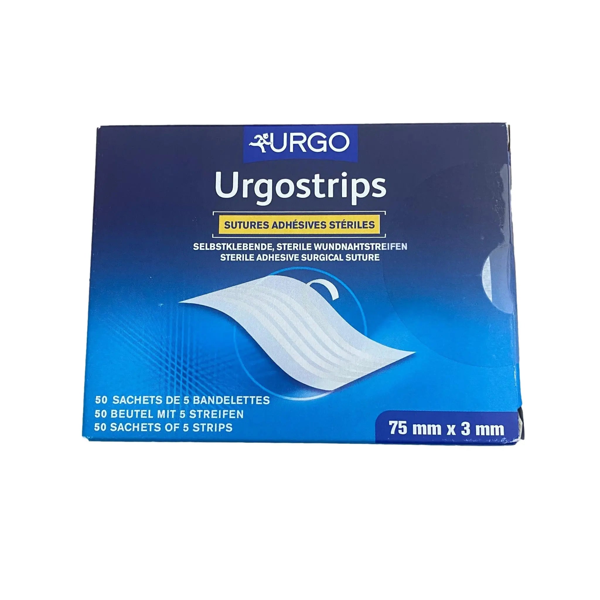 1 Pochette de sutures chirurgicales adhésives stériles - UrgoStrips - Urgo Urgo