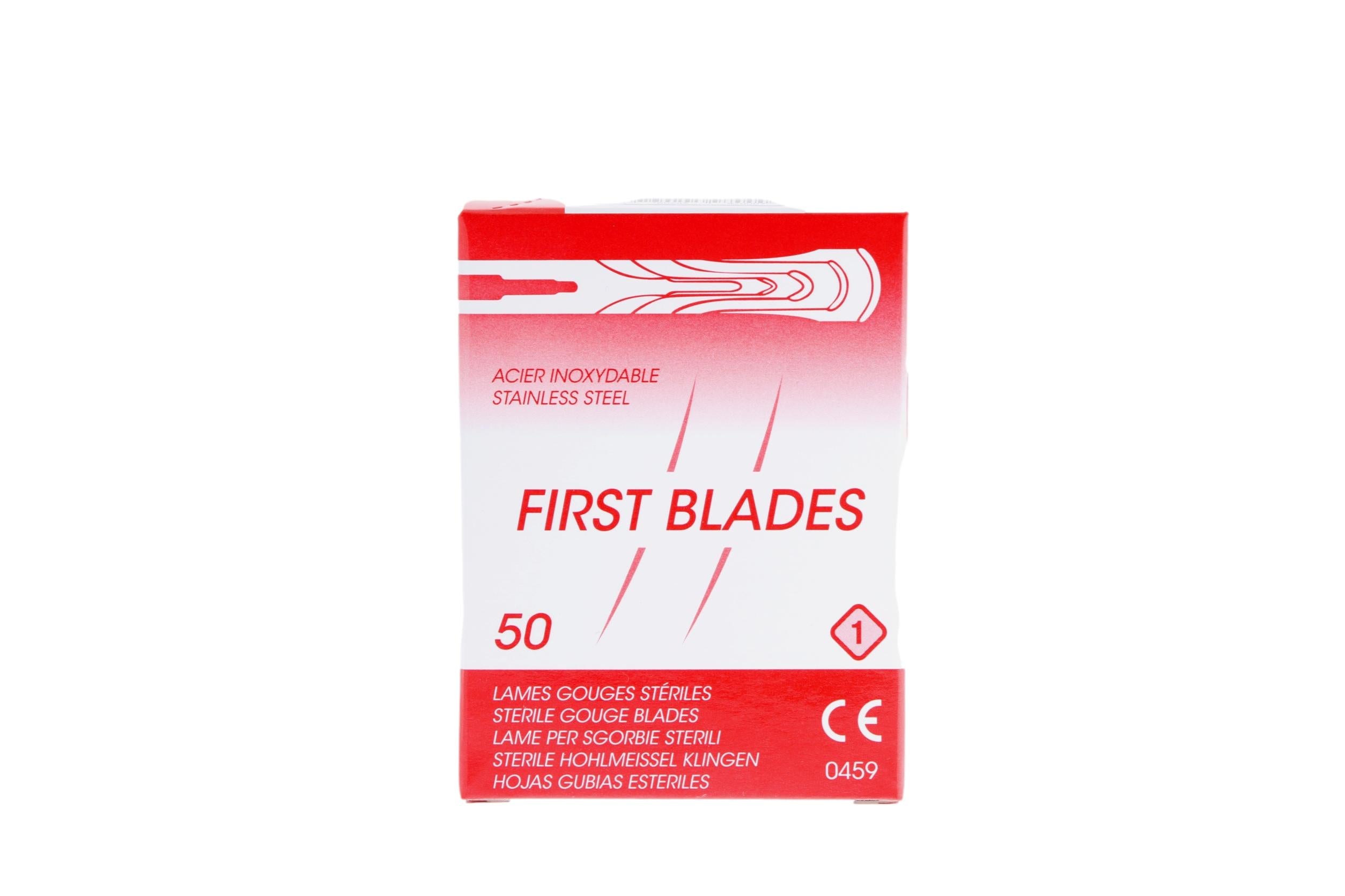 50 lames de gouges stériles - First Blades