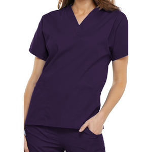 Guéthary - Tunique médicale - Col V - Manches courtes - Femme - Cherokee - Couleur 2 Cherokee Authentic Workwear