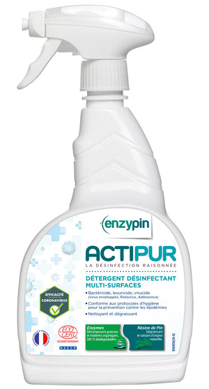 Détergent Désinfectant ACTIPUR Multi Surfaces (750 ml) - ENZYPIN
