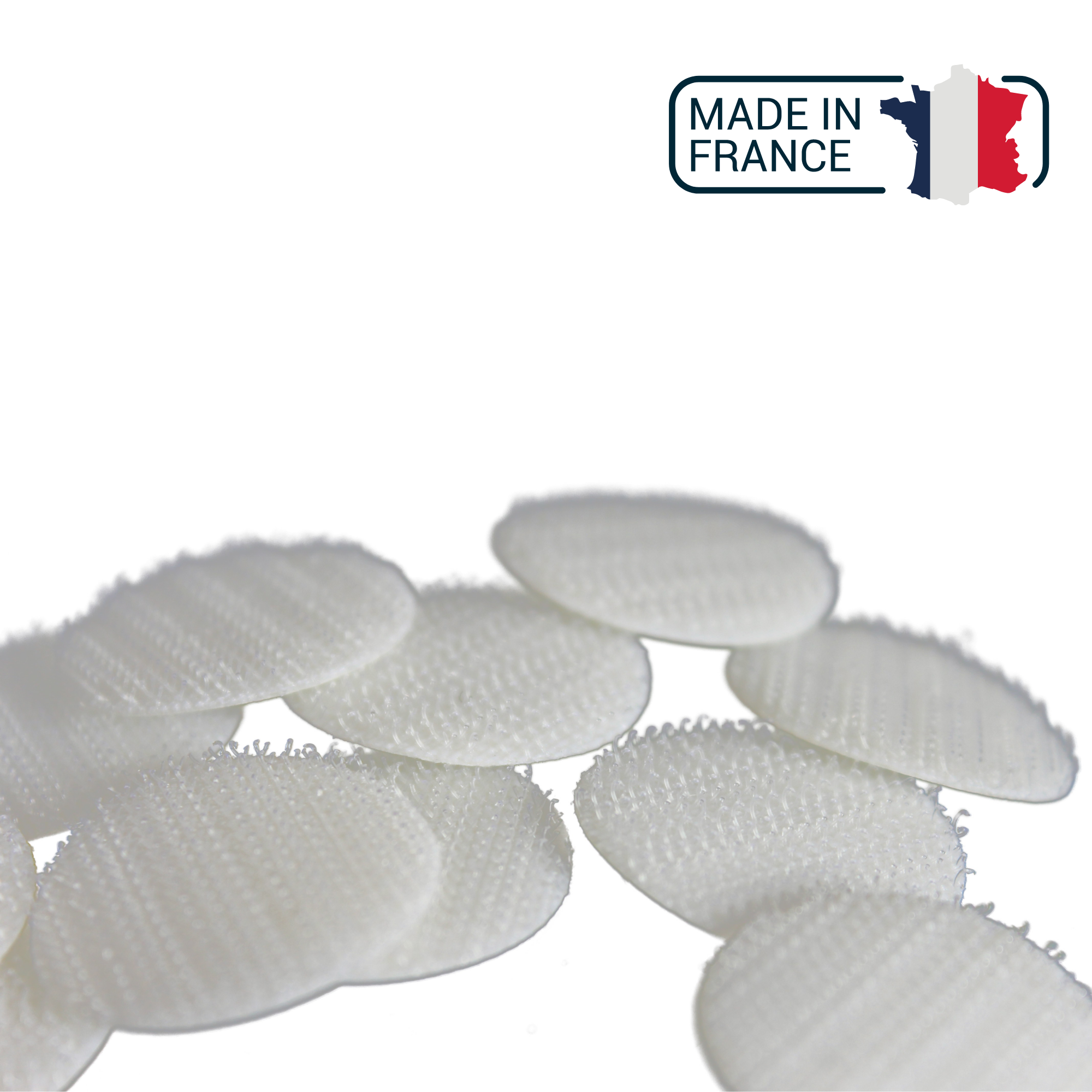Pastilles Adhésives - Crochets agrippants - Boîte de 150 pastilles - Velcro
