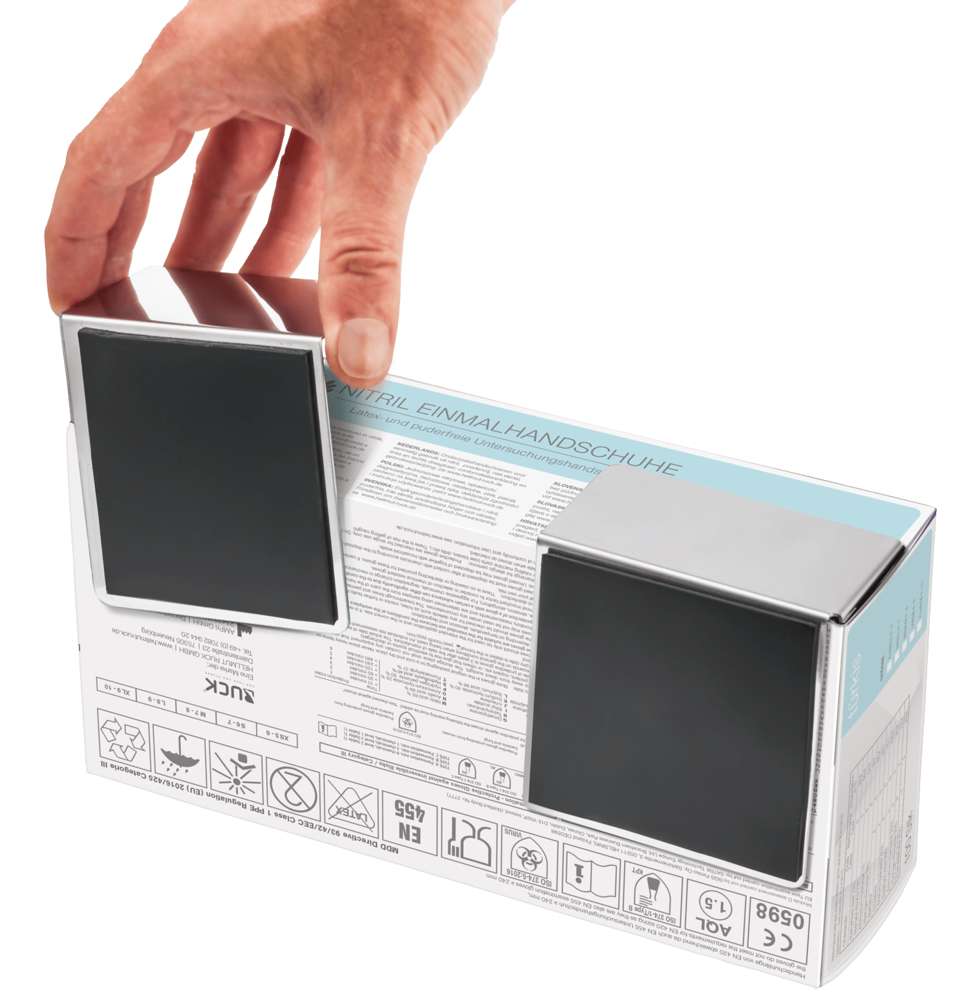 Accessoire Unit Room - Support magnétique distributeur gants - Ruck