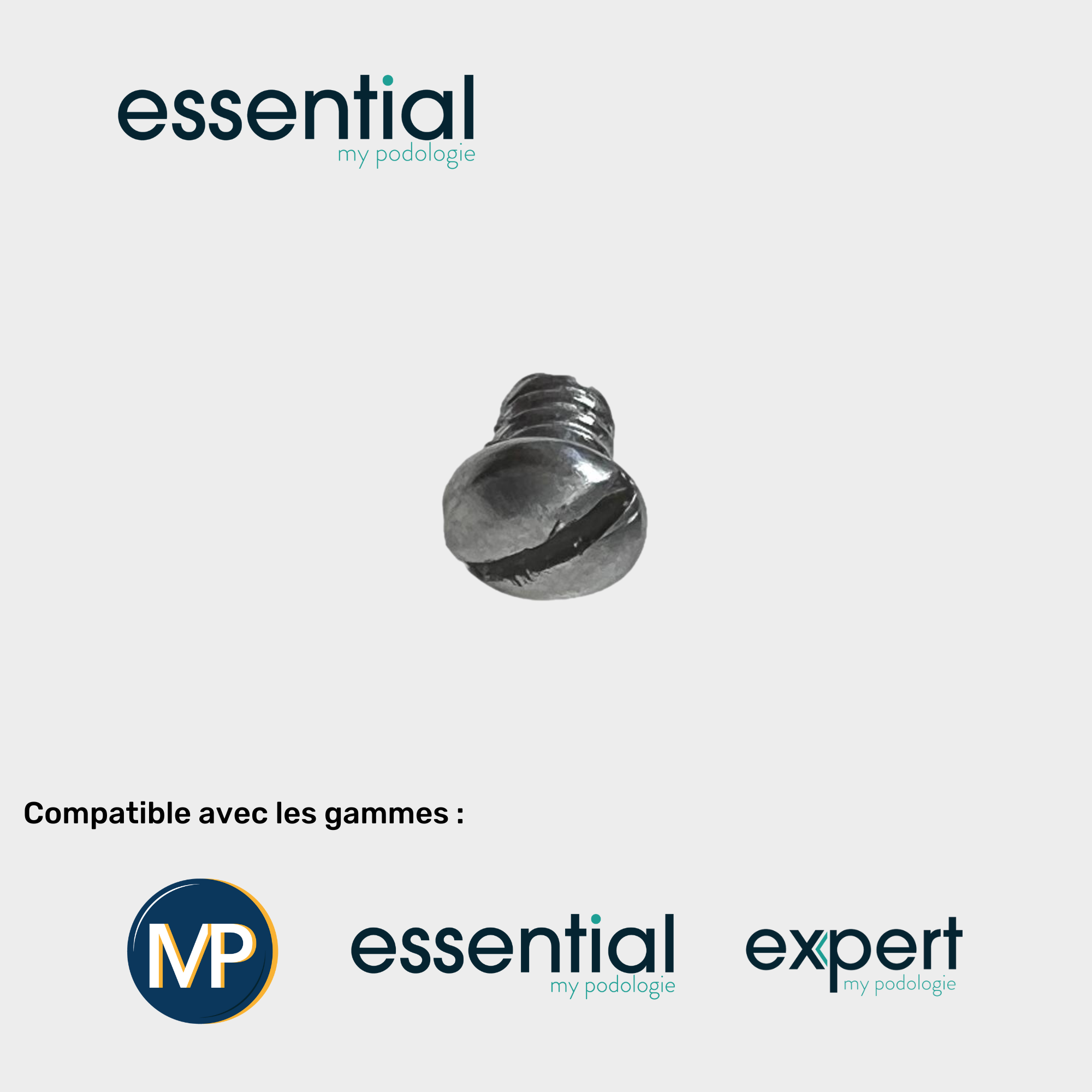 Vis de rechange pour pince Mp, Essential et Expert - Essential by My Podologie