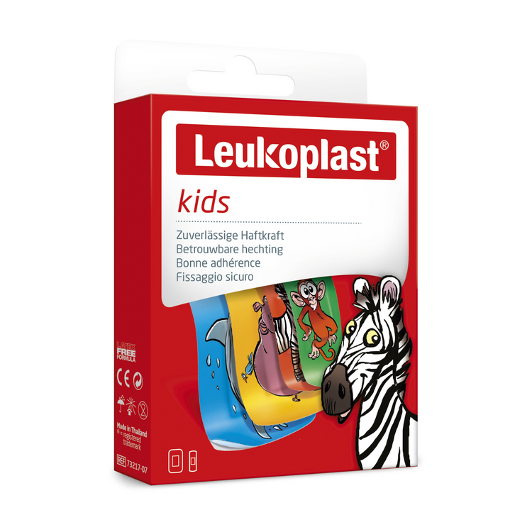 Pansements Leukoplast Kids - Pour enfant - 12 pansements - BSN Médical