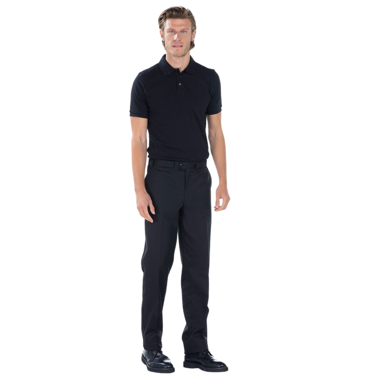 Sylvain - Pantalon - Homme - Ceinture réglable - 3 poches