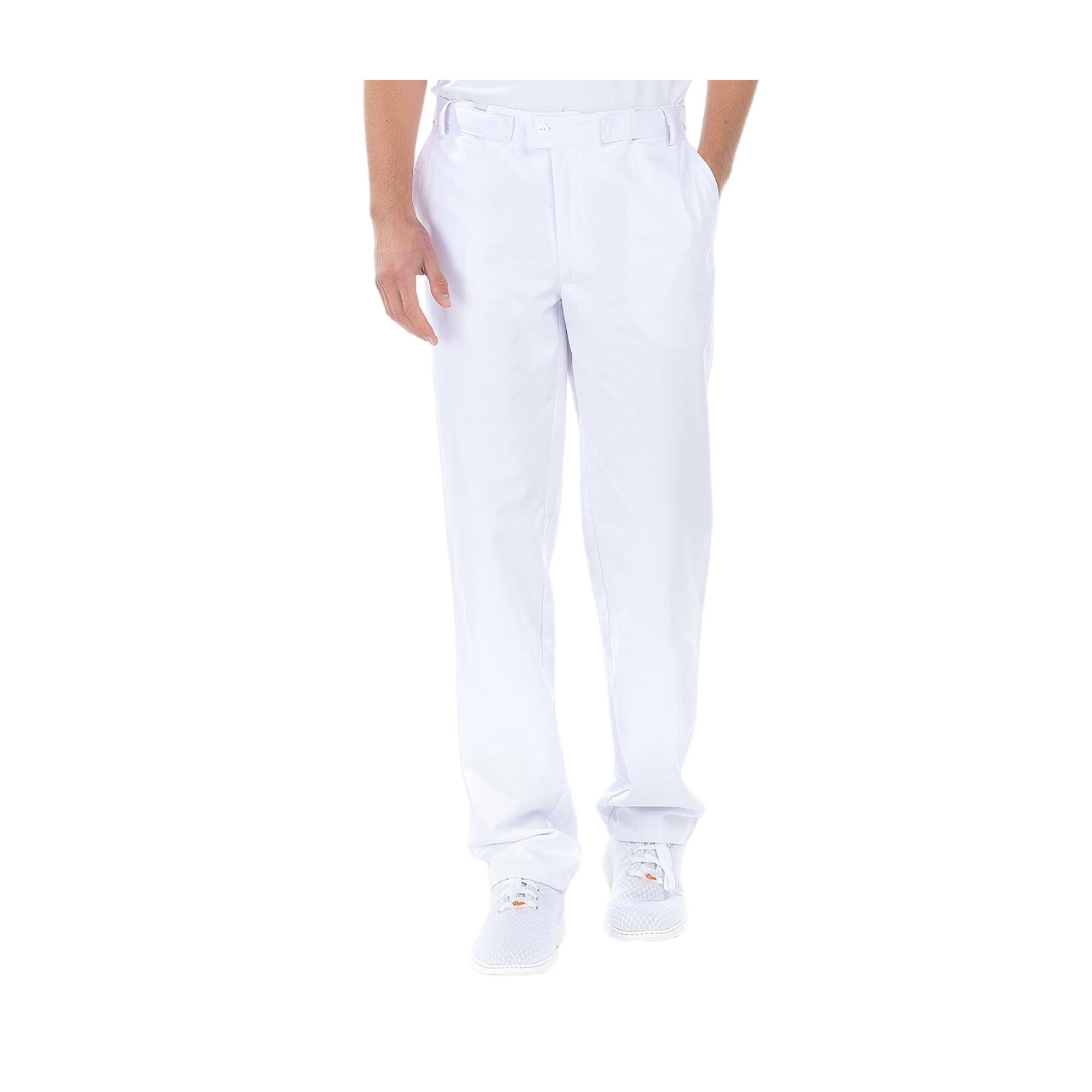 Sylvain - Pantalon - Homme - Ceinture réglable - 3 poches