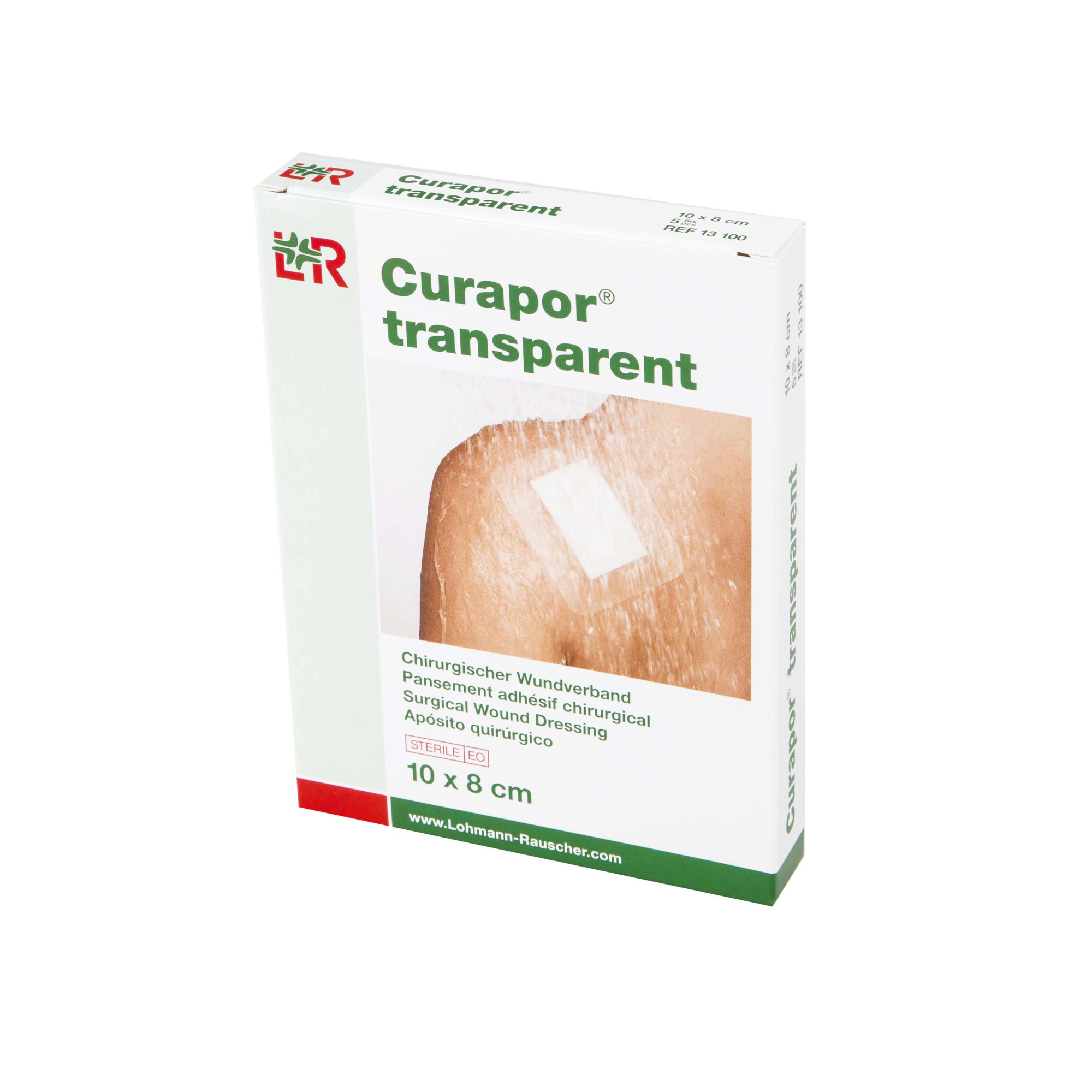Pansements curapor stérile post opératoire  transparent - 5 dimensions  - Lohman Rauscher