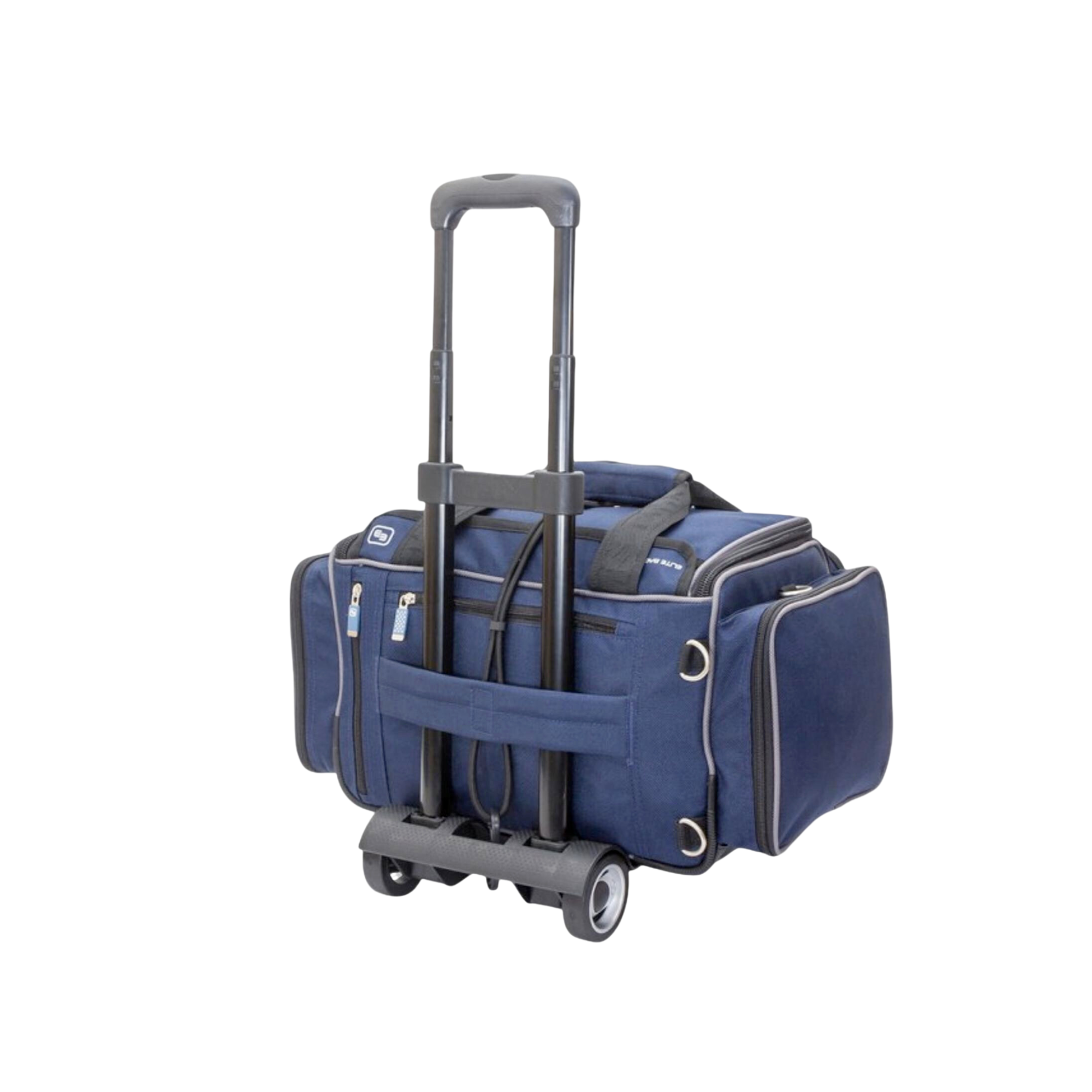 Mallette MEDIC - Bleue - Chariot à roulettes en option - Elite bags