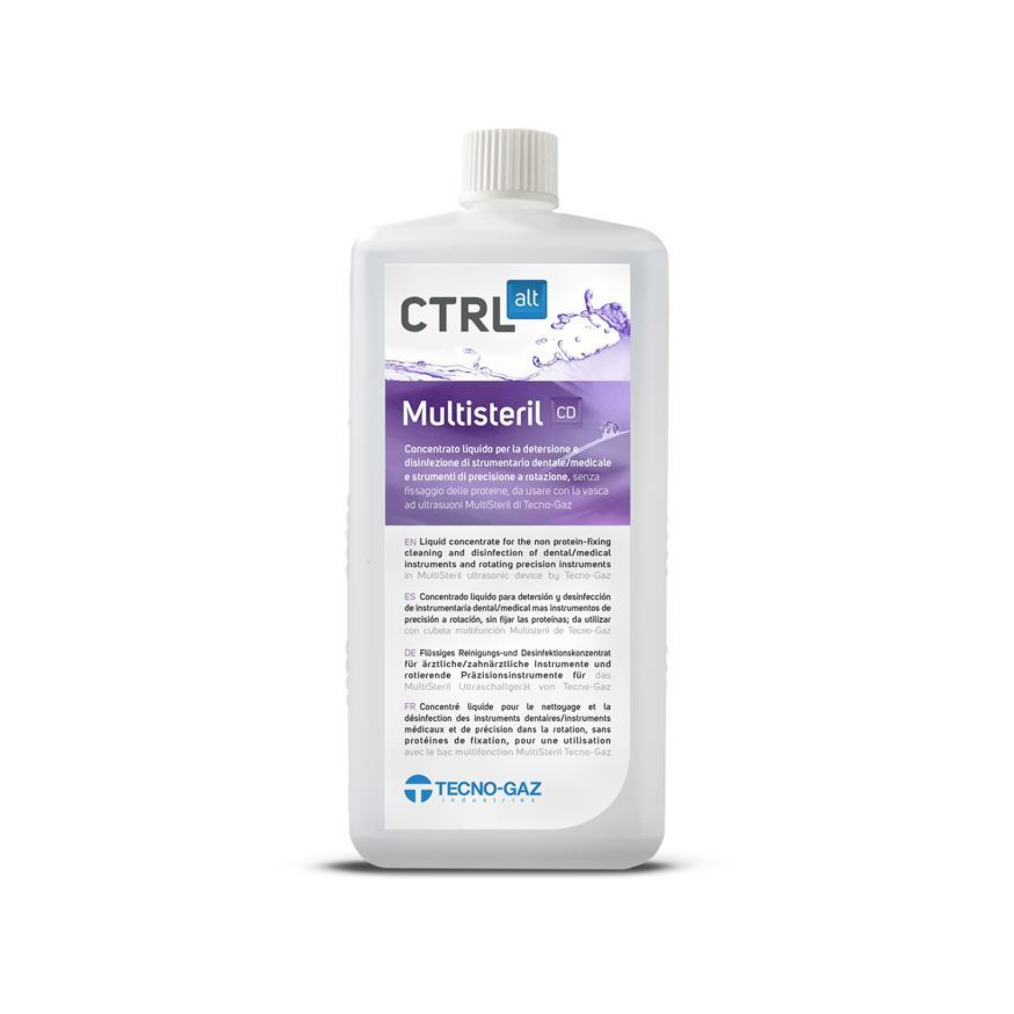Multisteril CD Ctrl+Alt - Liquide nettoyant désinfectant - 1 L