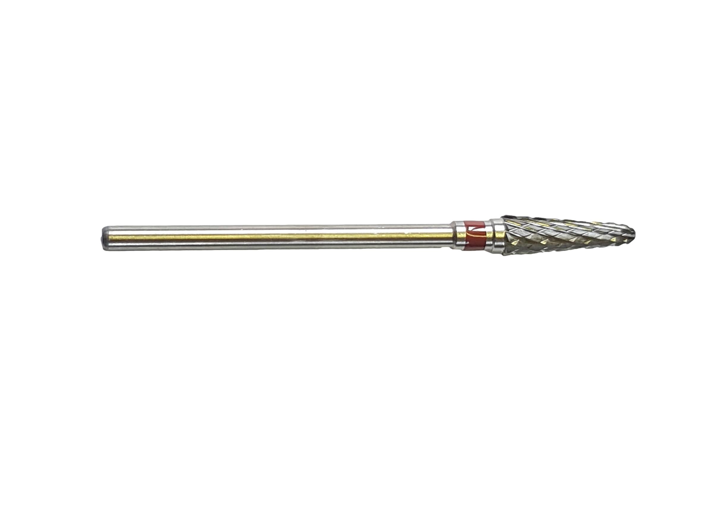 Fraise E6953 Carbure de tungstène - Abrasion des ongles normaux à épais - Denture croisée intermédiaire - 4,0 mm