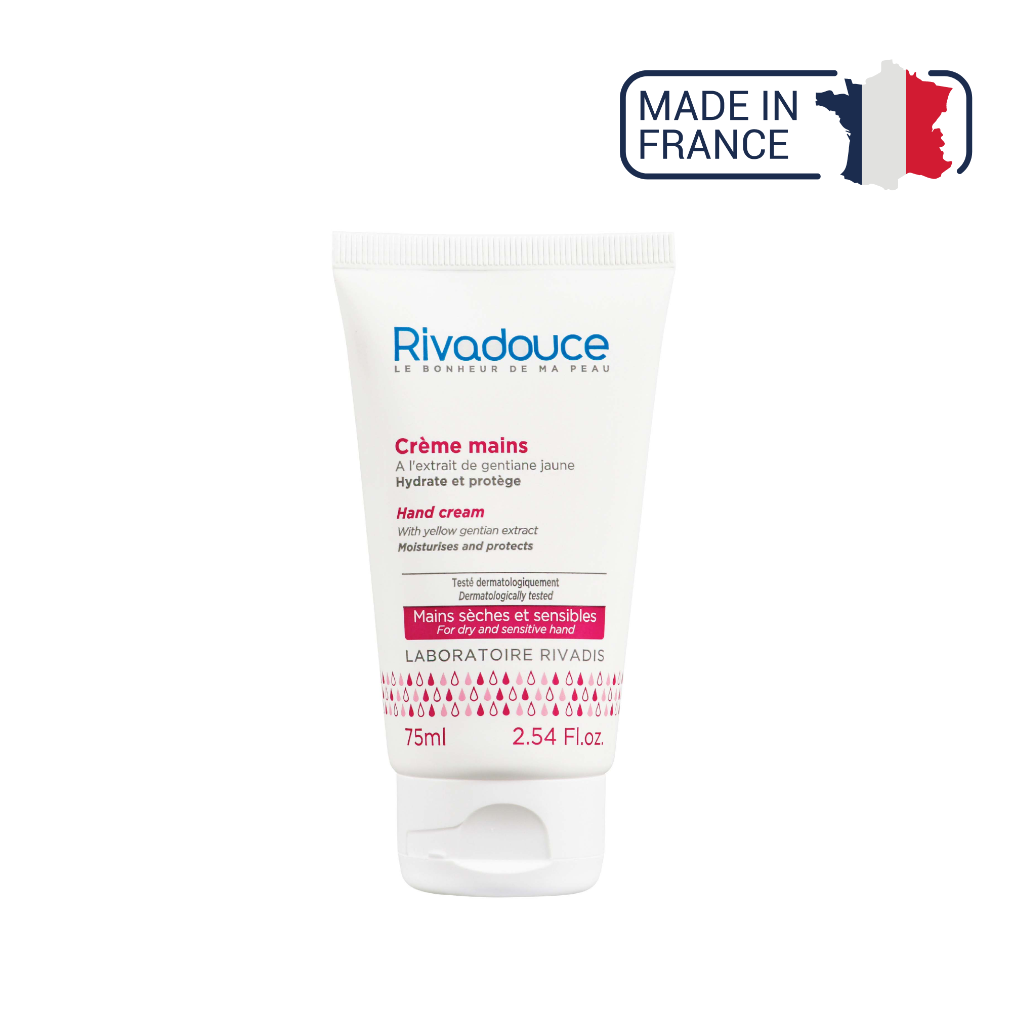 Crème mains - Hydratation intense et protection - 75ml - Rivadouce Rivadouce