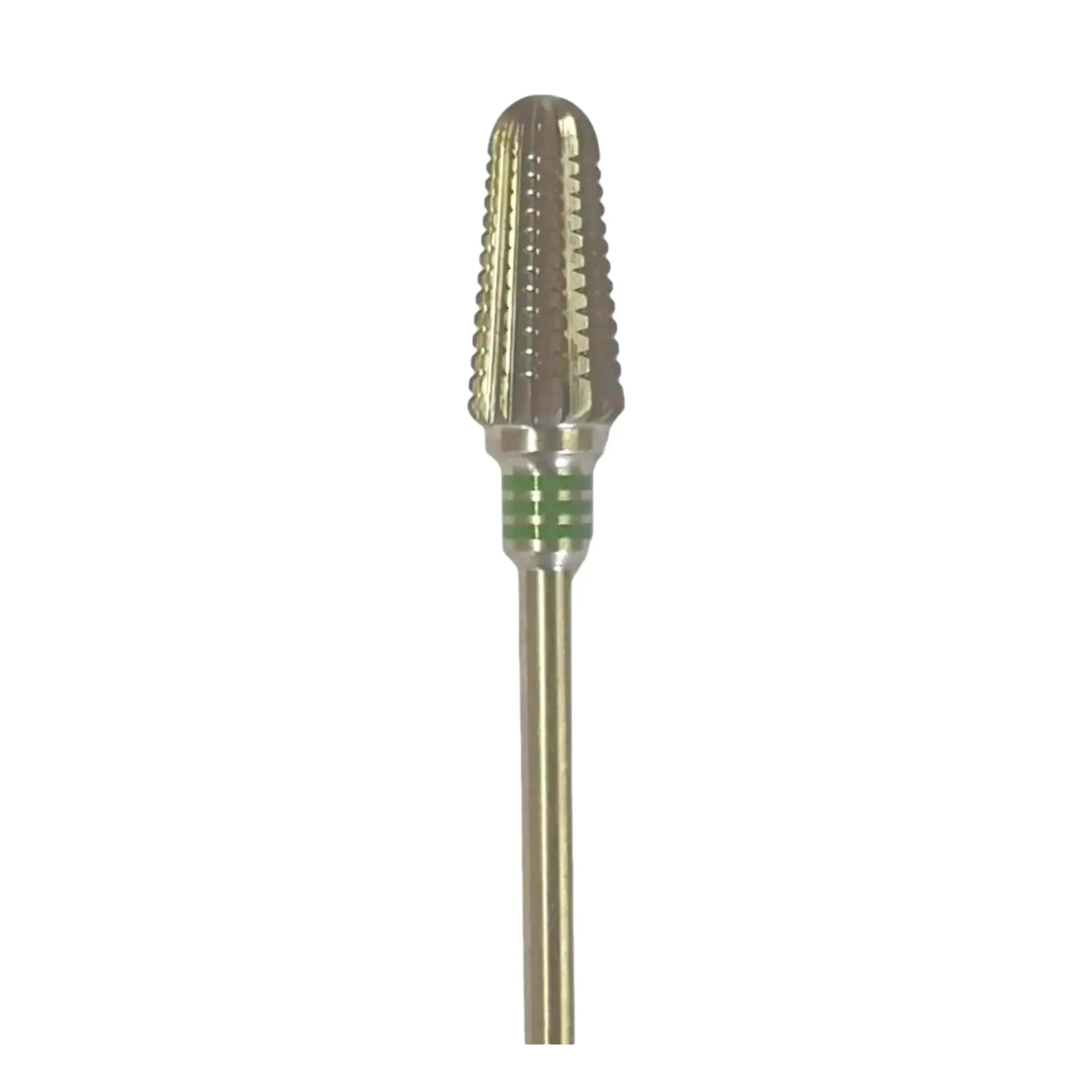 E5275 Round Tip Tapered Tungsten Carbide Burr - Abrasion of Thick Nails and Onychogryphosis - Super Helical Teeth