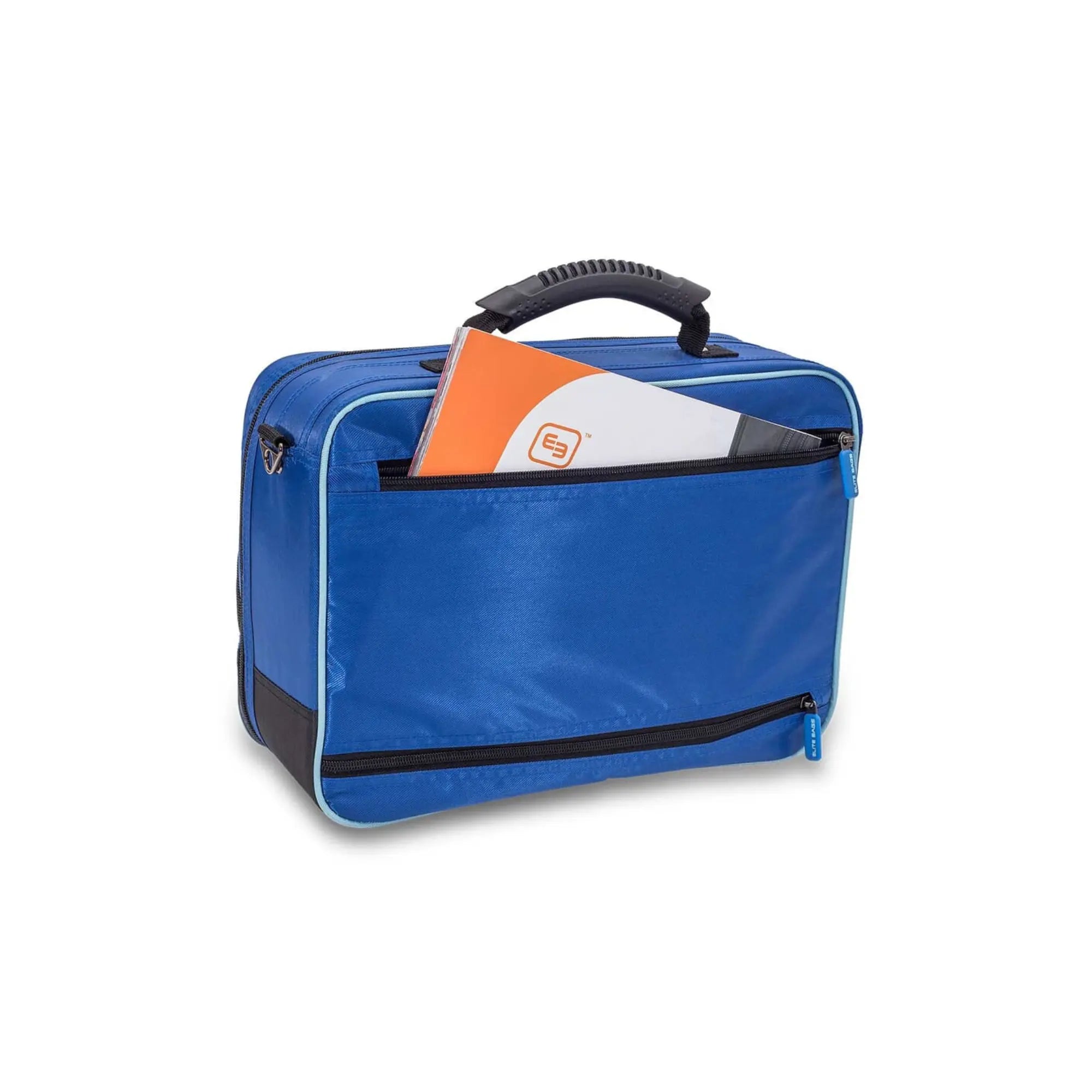 Mallette médicale COMMUNITY - Bleue - Chariot à roulettes en option Elite Bags